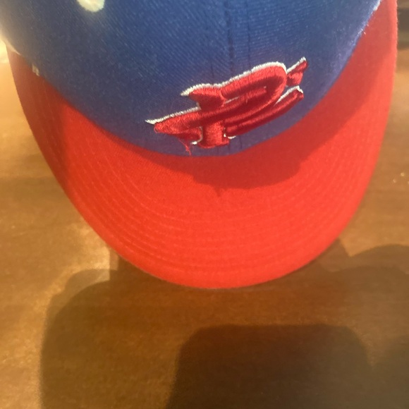 Red White Blue fitted ball cap. - Picture 10 of 11